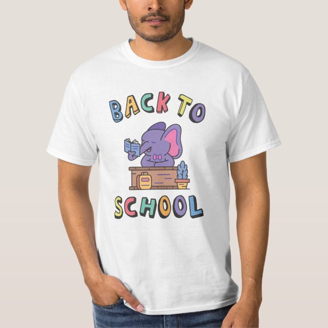 Camiseta De vuelta a la escuela (Anverso)