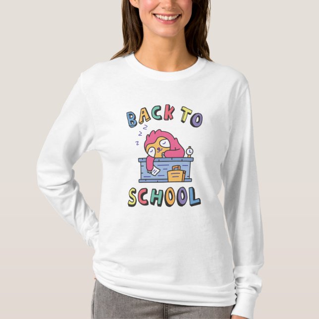 Camiseta De vuelta a la escuela (Anverso)