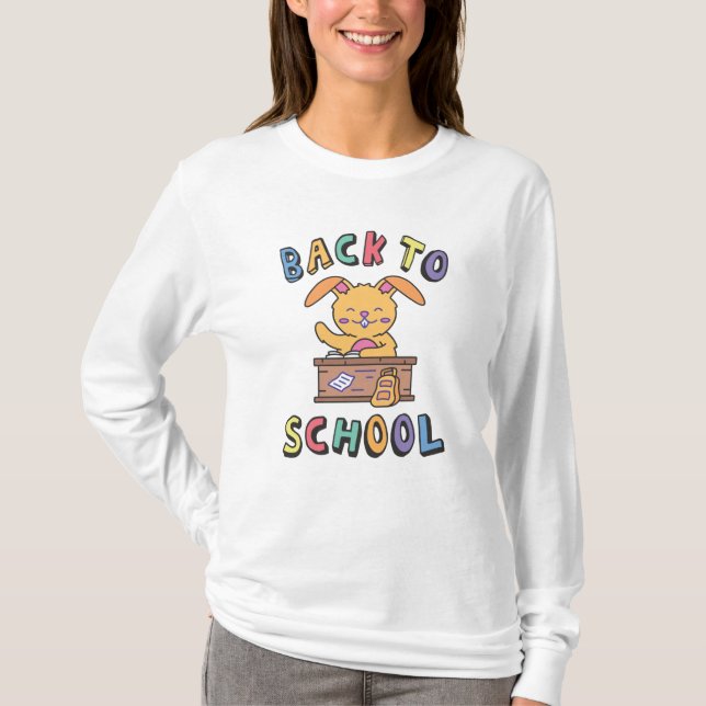 Camiseta De vuelta a la escuela (Anverso)