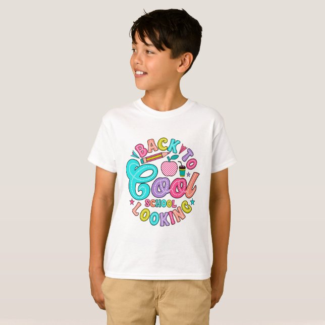 Camiseta De vuelta a la escuela (Anverso completo)