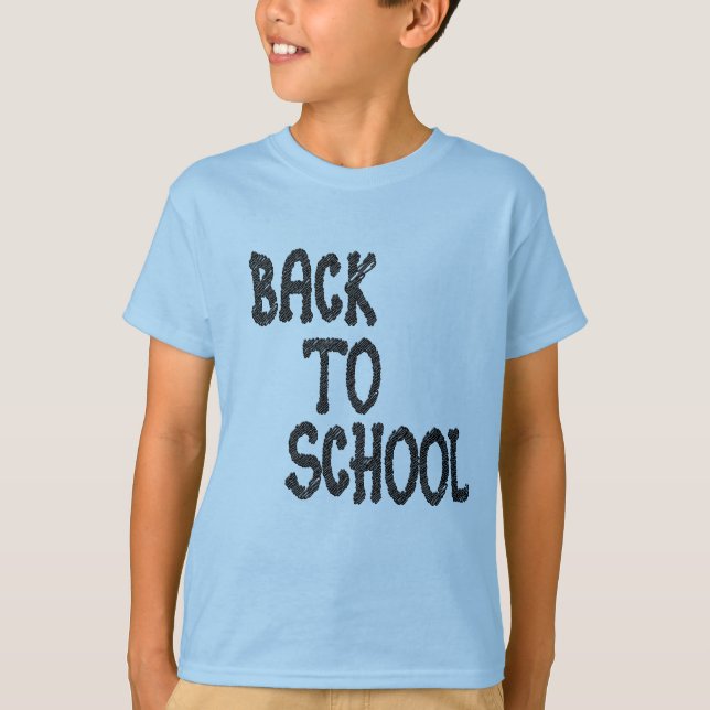 Camiseta De vuelta a la escuela (Anverso)