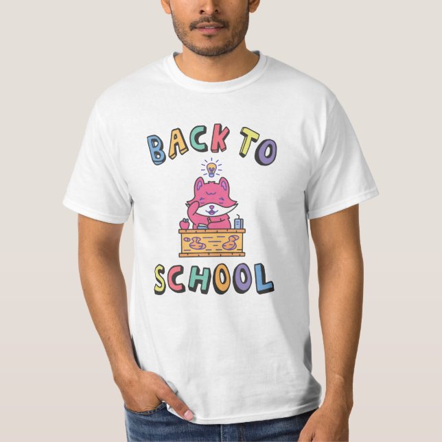Camiseta De vuelta a la escuela (Anverso)