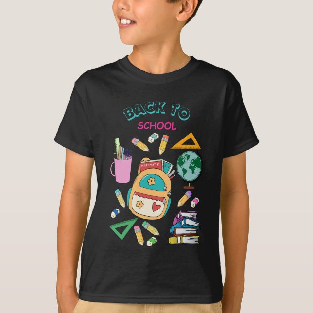Camiseta De vuelta a la escuela (Anverso)