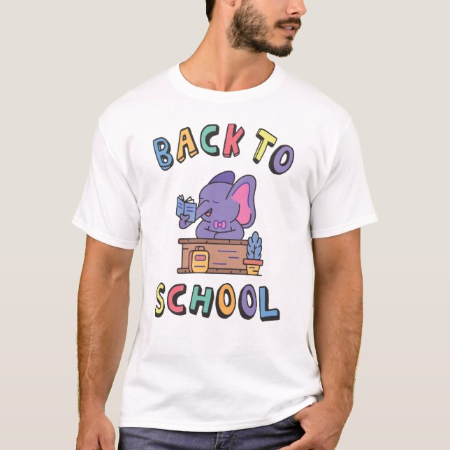 Camiseta De vuelta a la escuela (Anverso)