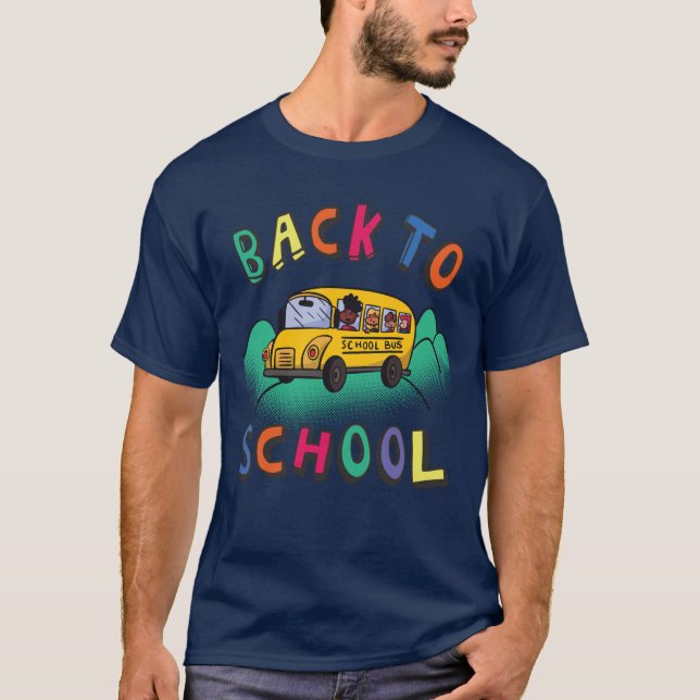 Camiseta De vuelta a la escuela (Anverso)