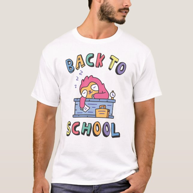 Camiseta De vuelta a la escuela (Anverso)