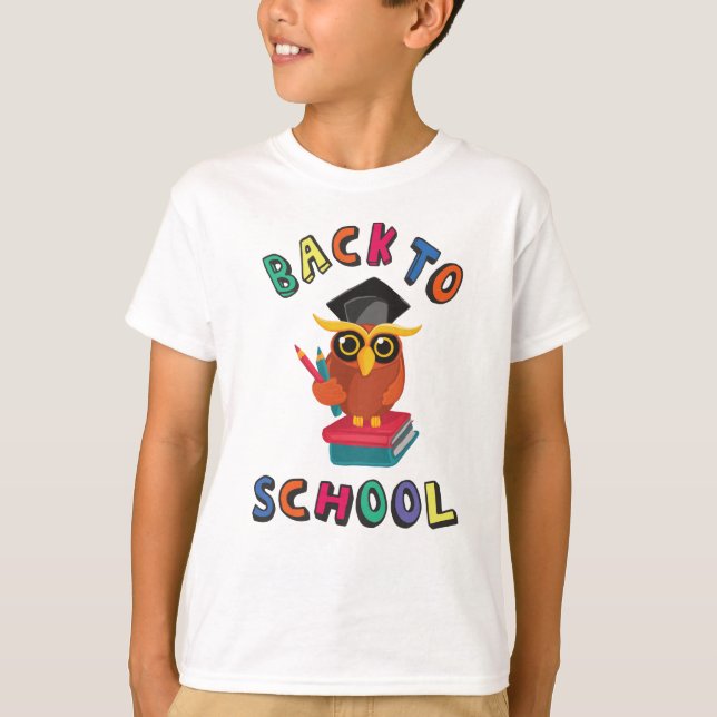 Camiseta De vuelta a la escuela (Anverso)