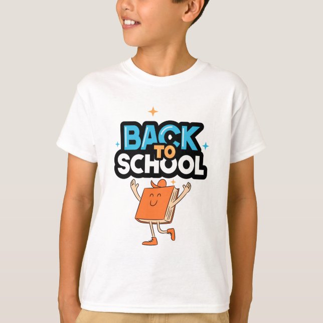 Camiseta De vuelta a la escuela (Anverso)