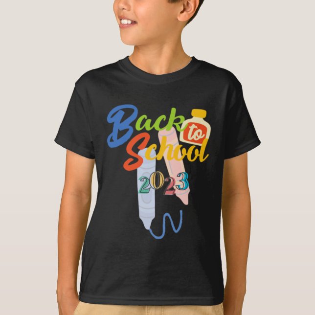 Camiseta De vuelta a la escuela 1 (Anverso)