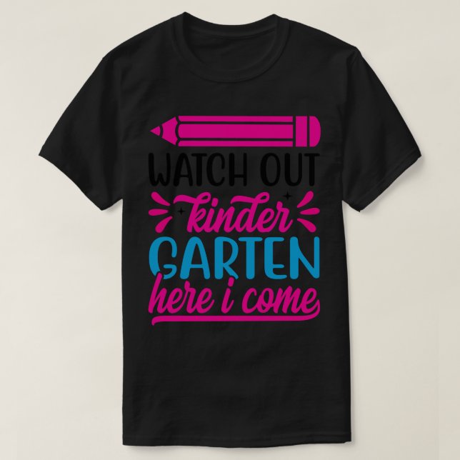 Camiseta De Vuelta A La Escuela 100 Días (282) (Diseño del anverso)