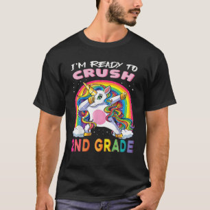 Camiseta De vuelta a la escuela 2º grado estoy listo para C