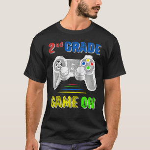 Camiseta De vuelta a la escuela 2do segundo grado jugador v