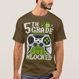 Camiseta De vuelta a la escuela 5º grado Videojuego desbloq