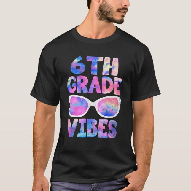 Camiseta De vuelta a la escuela 6° grado de profesor de pri (Anverso)