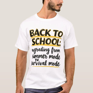 Camiseta De vuelta a la escuela: actualización
