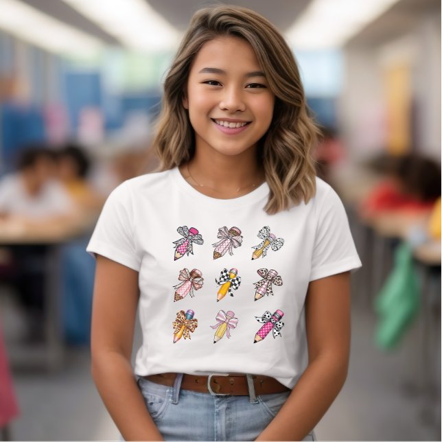 Camiseta De vuelta a la escuela, al estilo de la coqueta, s (Subido por el creador)