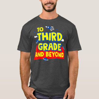 Camiseta De Vuelta A La Escuela Al Tercer Grado Y Más Allá 