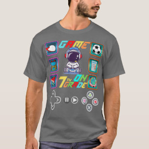Camiseta De vuelta a la escuela Astronauta 7° grado juego e