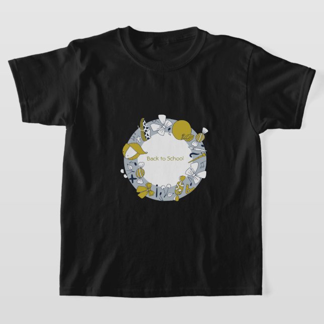 Camiseta De vuelta a la escuela, atormentando pequeñas cosa (Distribución)