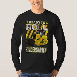 Camiseta De vuelta a la escuela Bulldozer listo para rodar