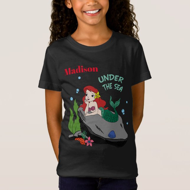 Camiseta De vuelta a la escuela con sirenas T-Shirt (Anverso)