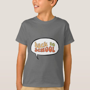 Camiseta De vuelta a la escuela con un giro de anime