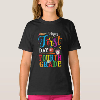 Camiseta De vuelta a la escuela, cuarto grado