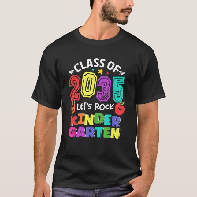 Camiseta De vuelta a la escuela de 2035: Profesor de guarde (Anverso)