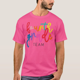 Camiseta De Vuelta A La Escuela De Cuarto Grado, Estudiante