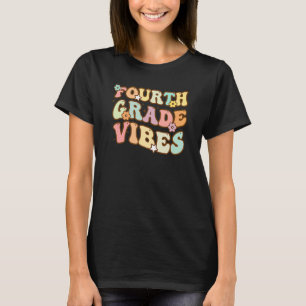 Camiseta De Vuelta A La Escuela De Cuarto Grado Estudiante 
