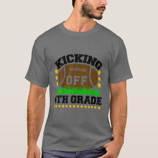 Camiseta De Vuelta A La Escuela De Cuarto Grado Que Empieza