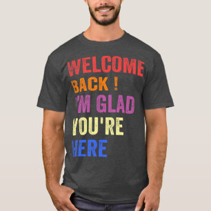 Camiseta De vuelta a la escuela de profesores bienvenidos d