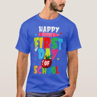 Camiseta De Vuelta A La Escuela De Profesores Niños Feliz P