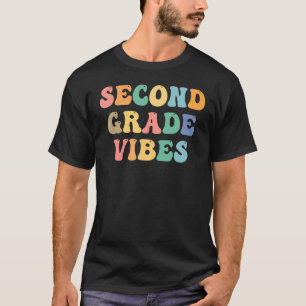 Camiseta De Vuelta A La Escuela De Segundo Grado Vibes Groo