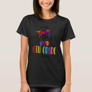 Camiseta De Vuelta A La Escuela De Sexto Grado De Enseñador