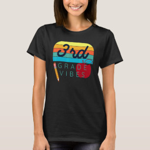 Camiseta De Vuelta A La Escuela De Tercer Grado Maestra Niñ
