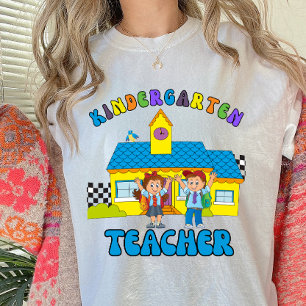 Camiseta De vuelta a la escuela de un profesor de guardería