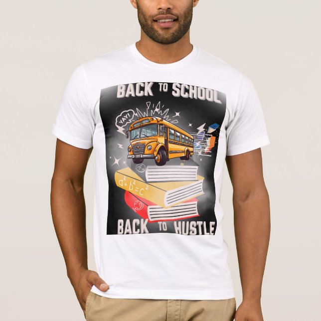 Camiseta De vuelta a la escuela - De vuelta a la situación  (Anverso)