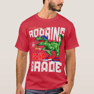 Camiseta De vuelta a la escuela dinosaurio 