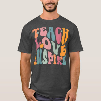 Camiseta De Vuelta A La Escuela El Amor Inspira A Los Maest