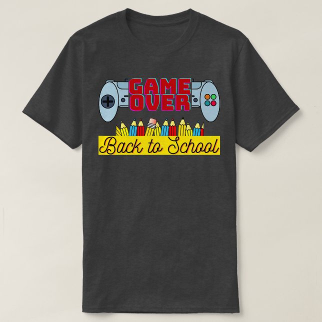 Camiseta De Vuelta A La Escuela, El Control Estudiantil De  (Diseño del anverso)