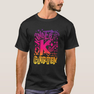 Camiseta De Vuelta A La Escuela El Equipo De Niños Chica Gr