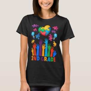 Camiseta De Vuelta A La Escuela El Segundo Grado Rompe El A