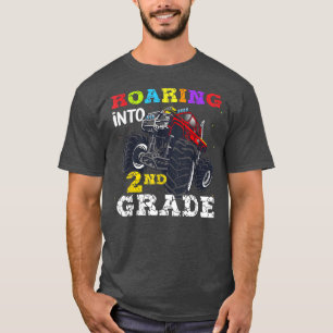 Camiseta De vuelta a la escuela, en segundo grado, con una