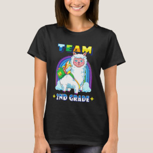 Camiseta De vuelta a la escuela equipo de 2º grado Camisas 