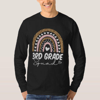 Camiseta De vuelta a la escuela Equipo de tercer grado de