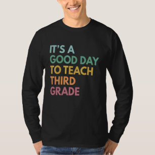 Camiseta De vuelta a la escuela es un buen día para enseñar