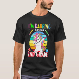 Camiseta De Vuelta A La Escuela Estoy Dabbing A Través De U