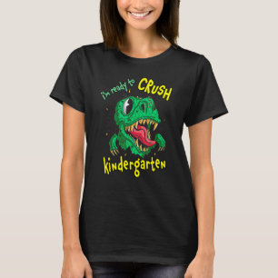 Camiseta De vuelta a la escuela estoy listo para aplastar e