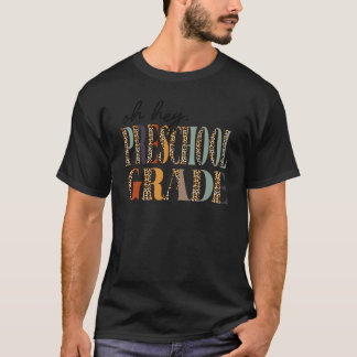 Camiseta De Vuelta A La Escuela Estudiantil Profesor Oh Hey